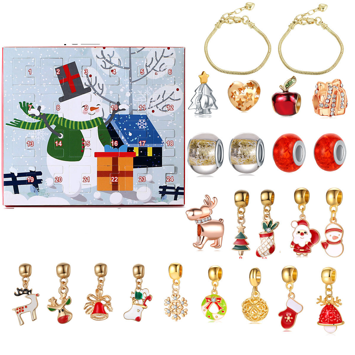 Kersfees Juwele DIY Adventskalender
