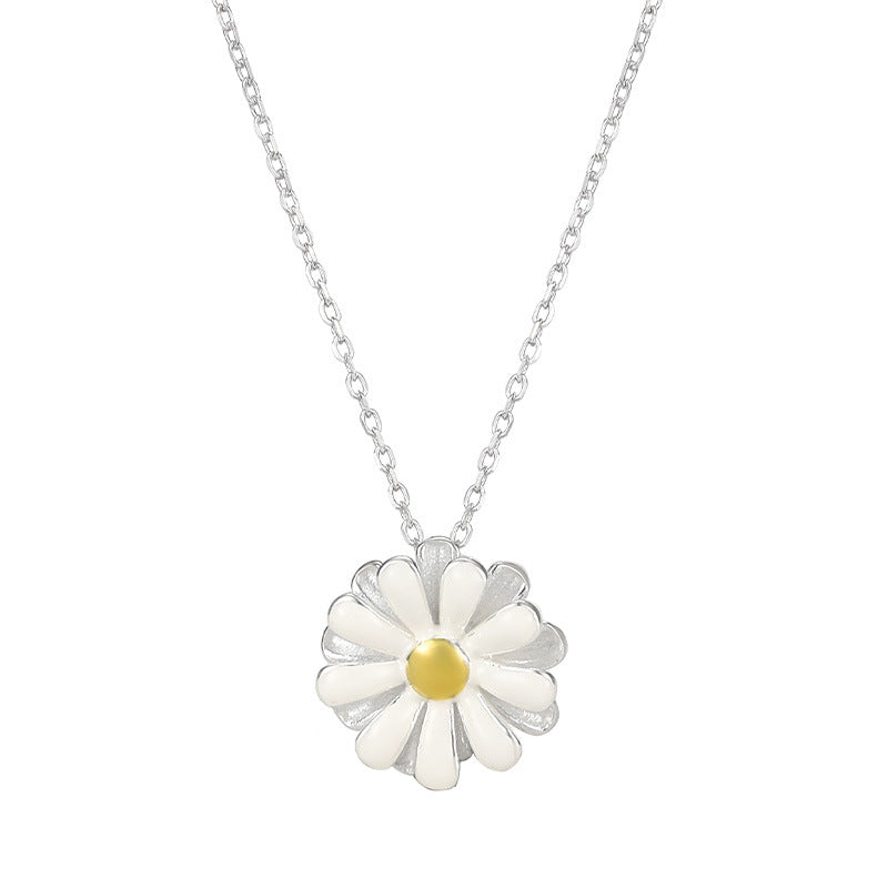 Sonskyn Daisy 925 Sterling Silwer Halssnoer