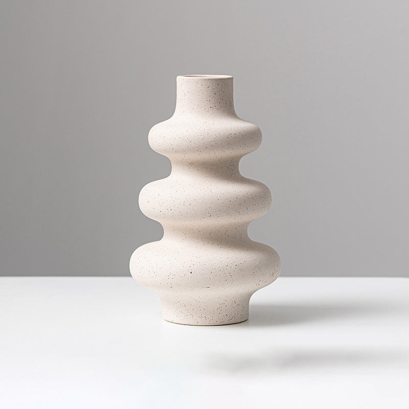 Moderne Frosted Keramiekvaas