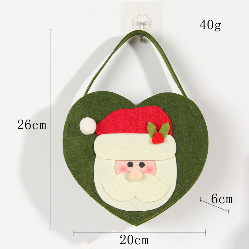 Kersfees Liefde Geskenksak – 3D Kersvader