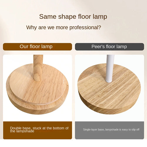 Bamboe Zen Vloerlamp