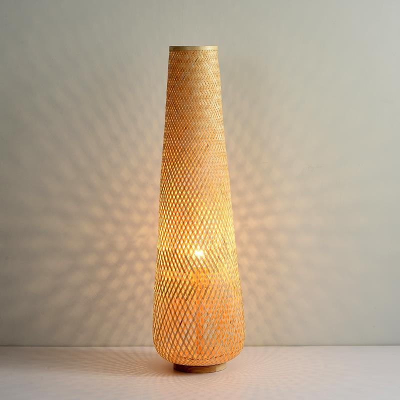 Bamboe Zen Vloerlamp