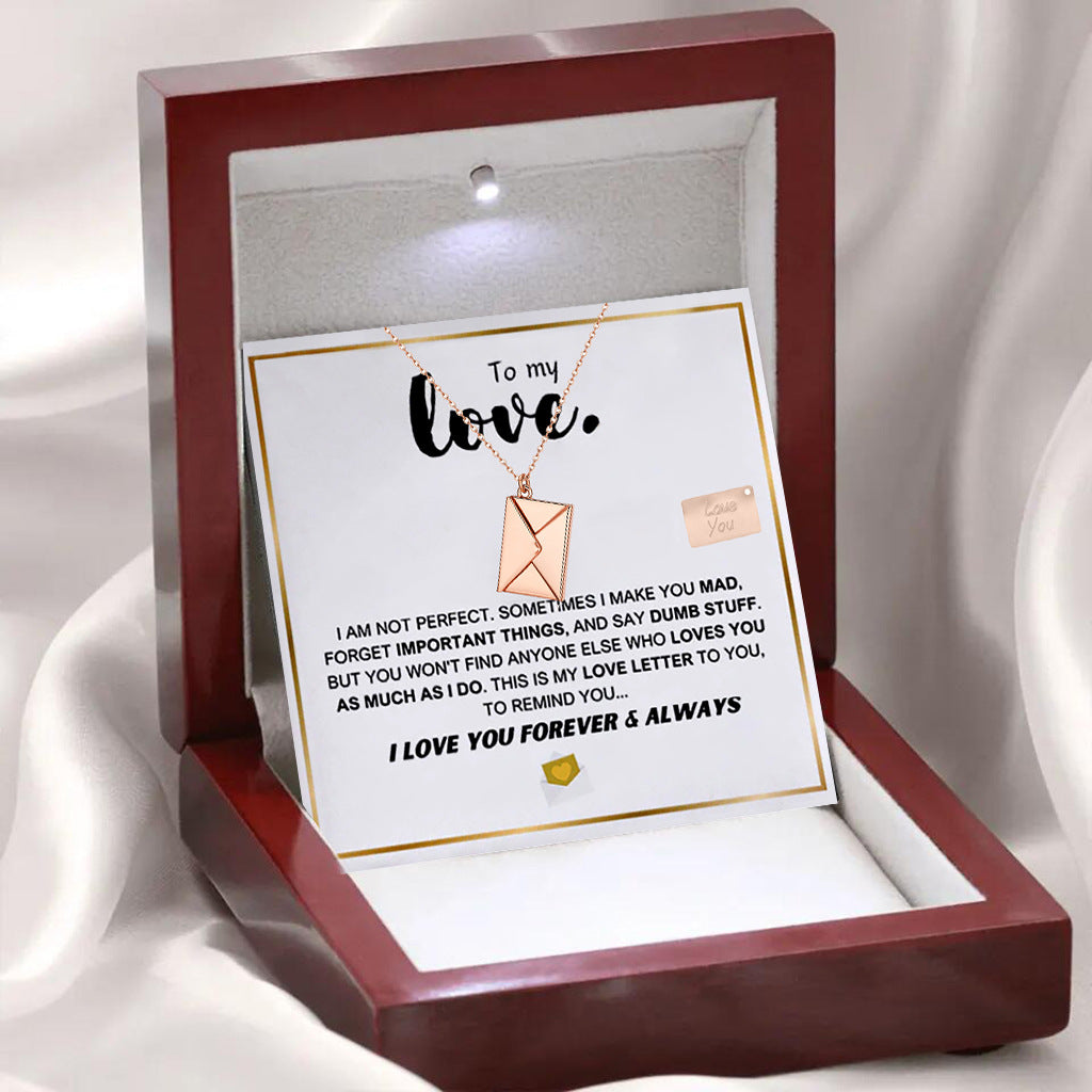 Love Letter Necklace Gift Set